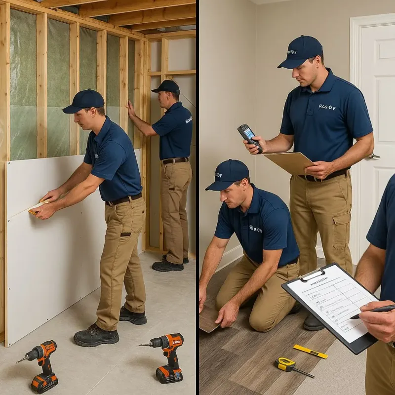 Repairs and Reconstruction process in Fort Defiance, AZ